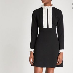 Sandro Dandy Crepe Dress